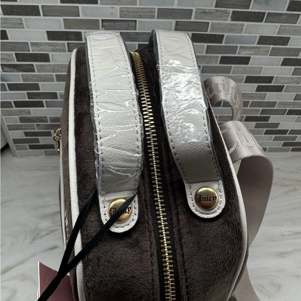 Viral Vintage Juicy Couture The key to Juicy Chocolate Md Backpack NWT EXCLUSIVE